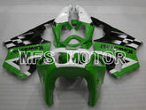 Kawasaki NINJA ZX7R 1996-2003 ABS Fairing - Factory Style - Black Green - MFS6457